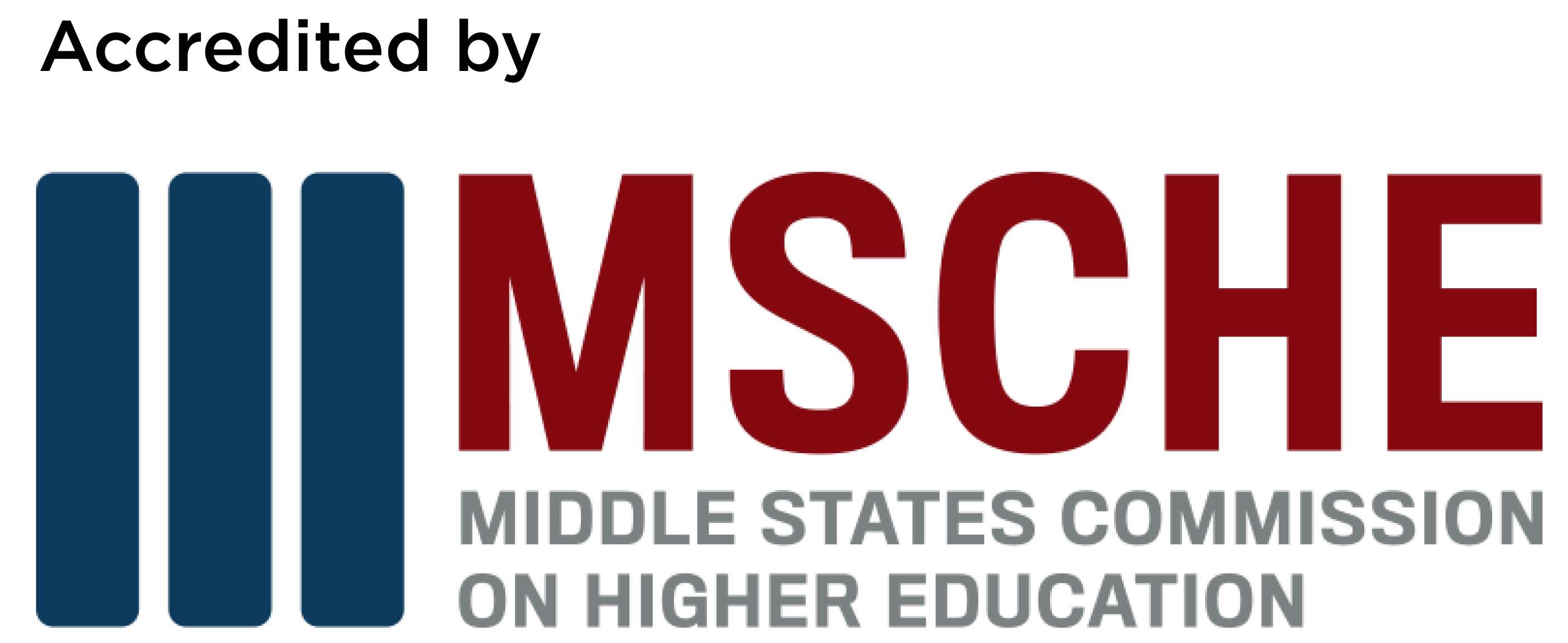 Accredited by MSCHE
